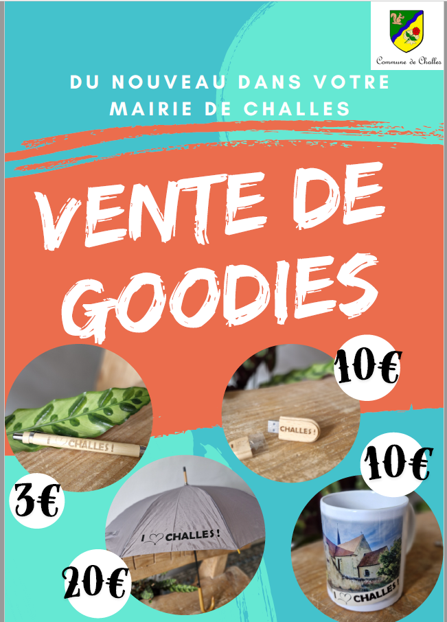 Vente de Goodies